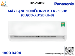  Máy lạnh Panasonic CU/CS-XU12BKH-8 1HP Inverter 1 chiều  